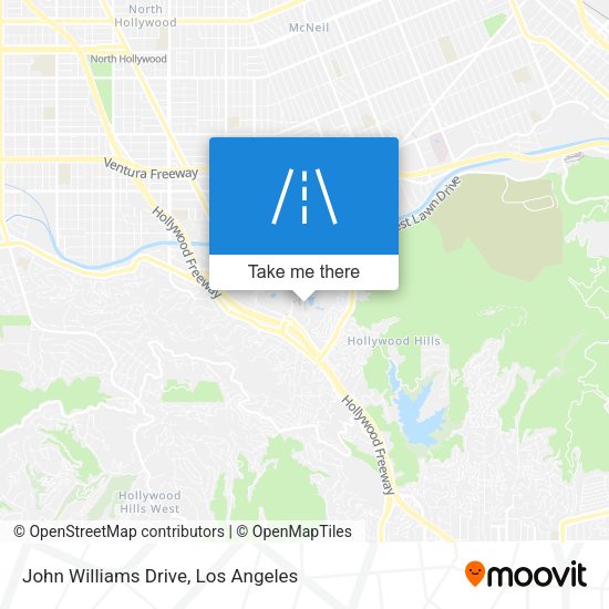 Mapa de John Williams Drive