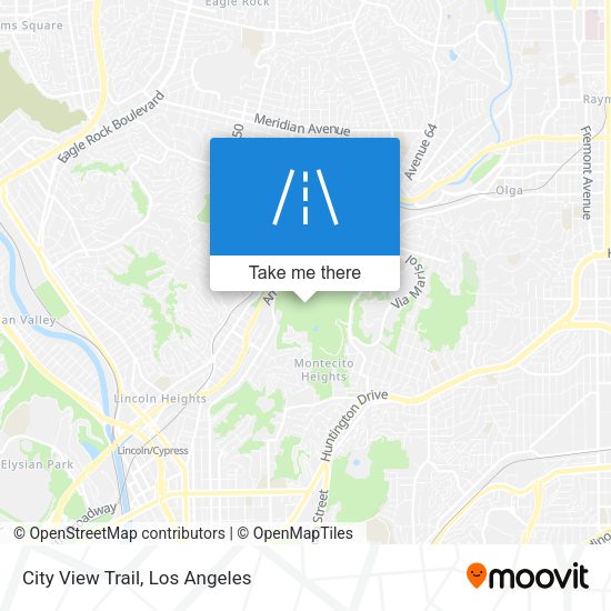 City View Trail map