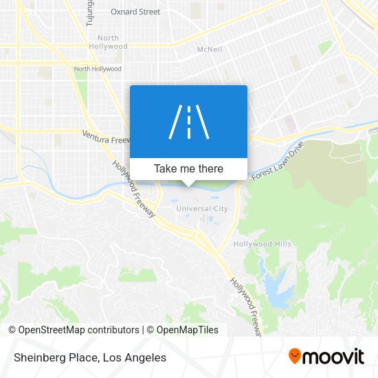 Sheinberg Place map