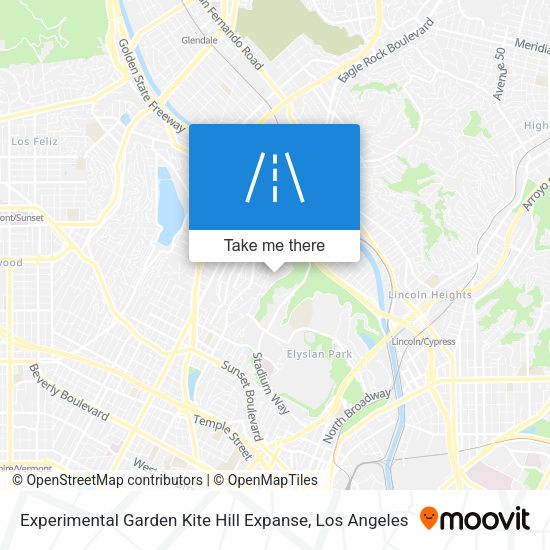 Mapa de Experimental Garden Kite Hill Expanse