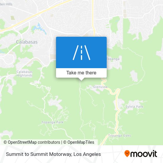 Mapa de Summit to Summit Motorway
