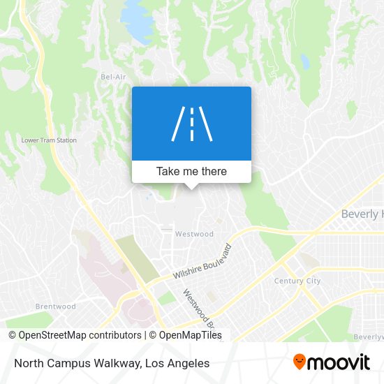 Mapa de North Campus Walkway