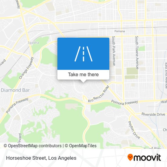 Mapa de Horseshoe Street
