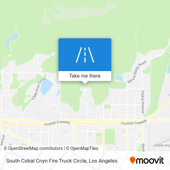 South Cobal Cnyn Fire Truck Circle map