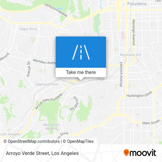 Arroyo Verde Street map