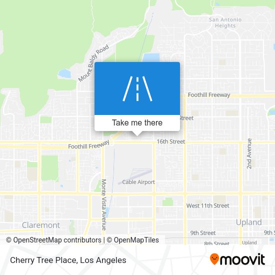 Mapa de Cherry Tree Place