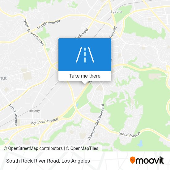South Rock River Road map
