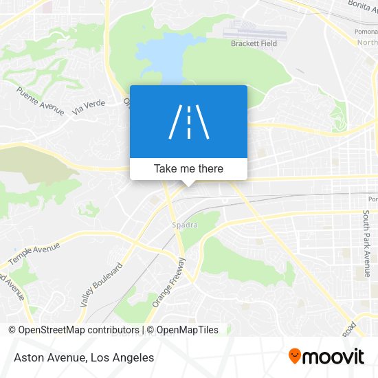 Mapa de Aston Avenue