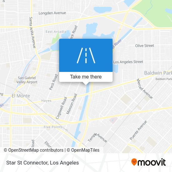 Mapa de Star St Connector