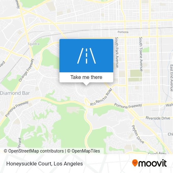 Mapa de Honeysuckle Court