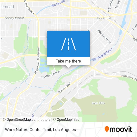 Mapa de Wnra Nature Center Trail