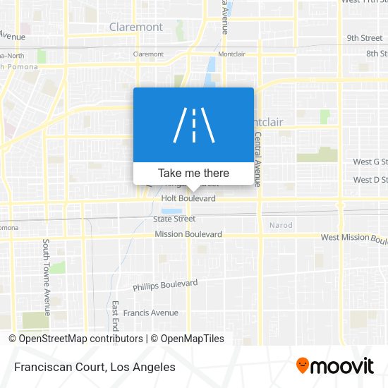 Franciscan Court map
