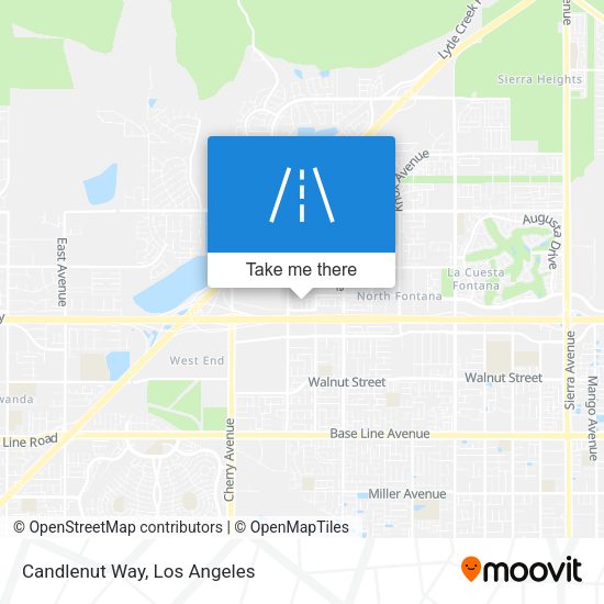 Mapa de Candlenut Way