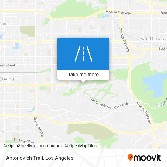 Mapa de Antonovich Trail