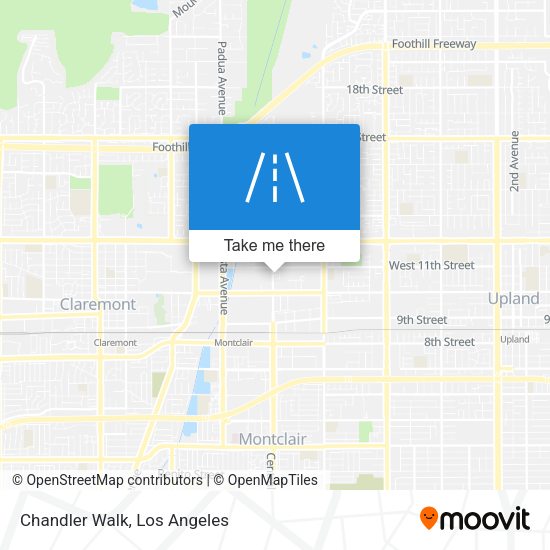 Mapa de Chandler Walk