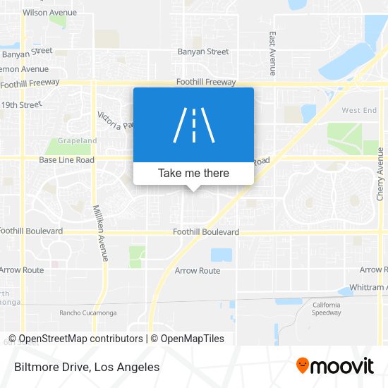 Biltmore Drive map