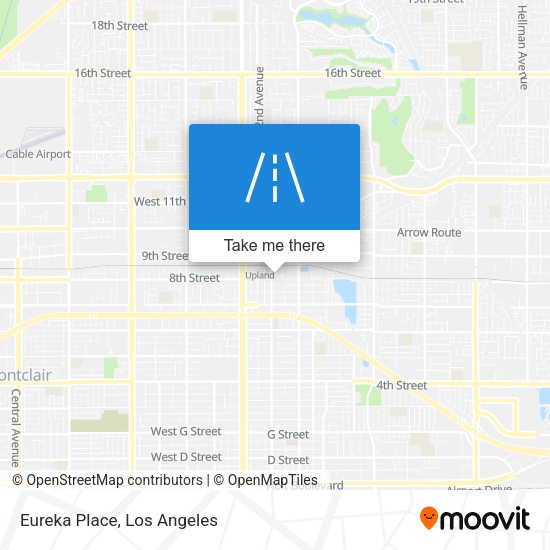 Mapa de Eureka Place