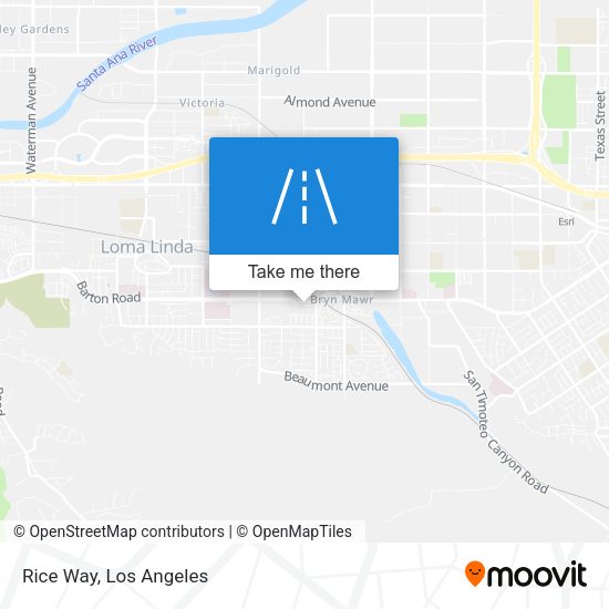 Mapa de Rice Way