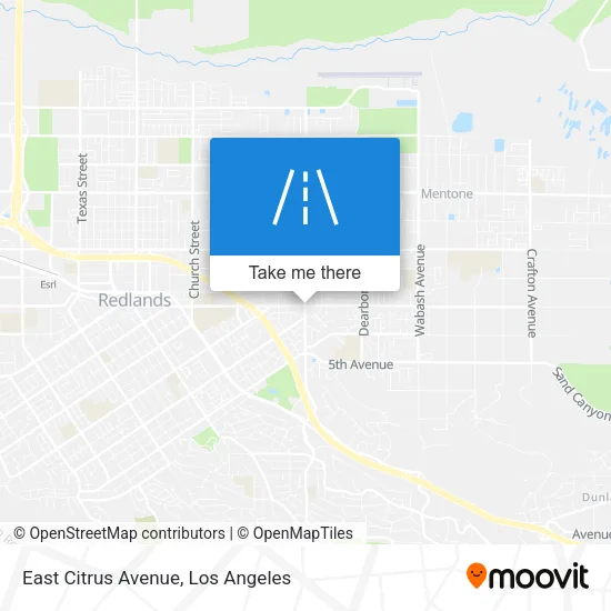 East Citrus Avenue map
