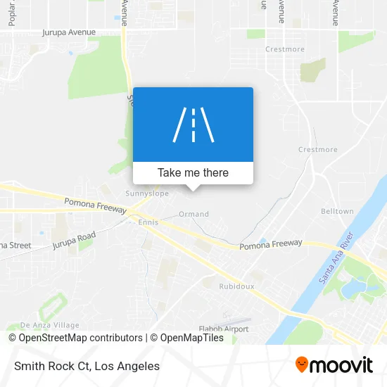 Smith Rock Ct map