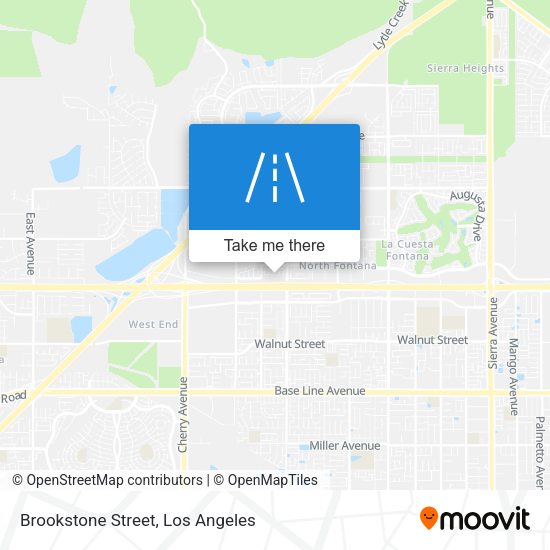 Mapa de Brookstone Street