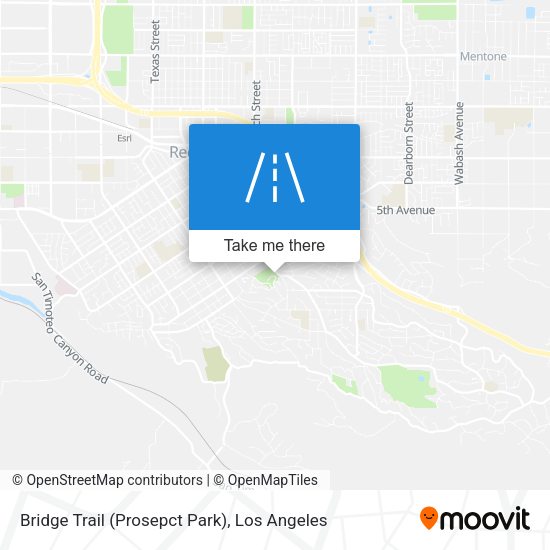 Bridge Trail (Prosepct Park) map
