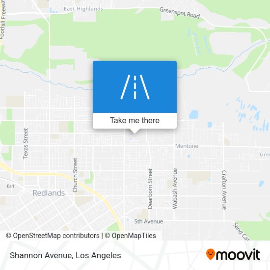 Mapa de Shannon Avenue