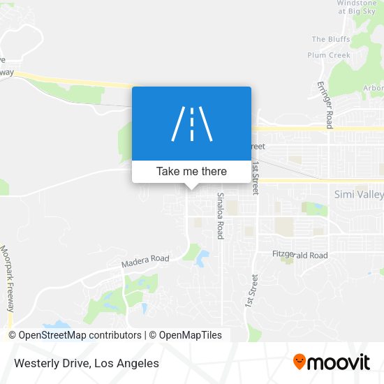 Westerly Drive map