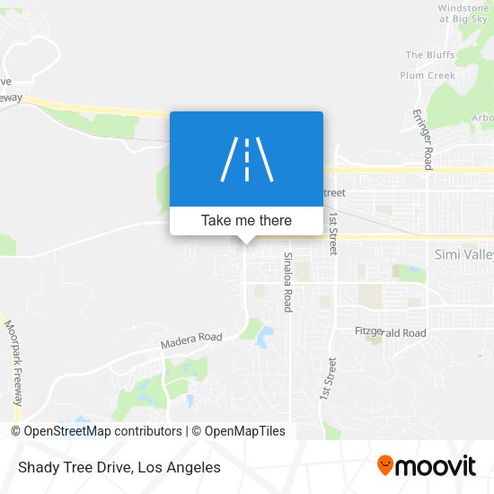 Shady Tree Drive map