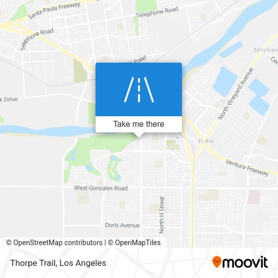 Mapa de Thorpe Trail