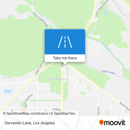 Mapa de Servando Lane