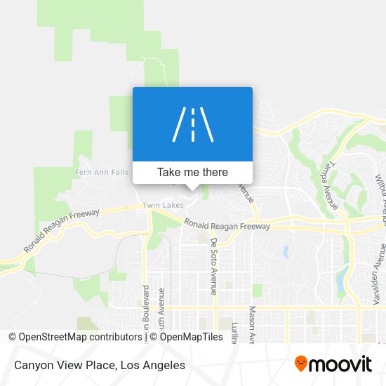 Canyon View Place map