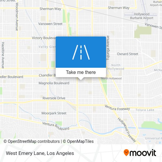 Mapa de West Emery Lane