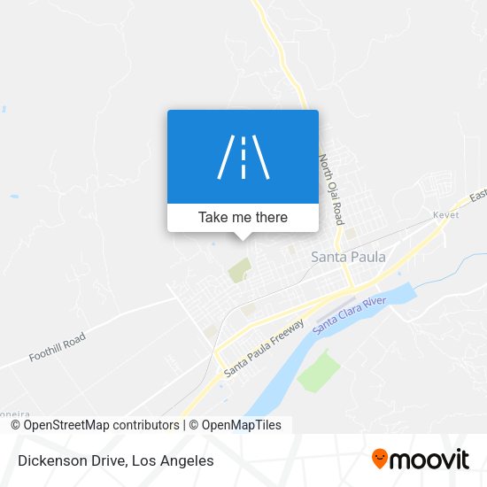 Mapa de Dickenson Drive