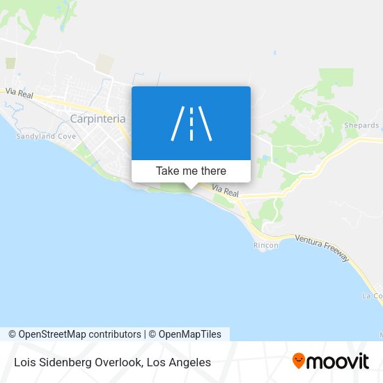 Lois Sidenberg Overlook map