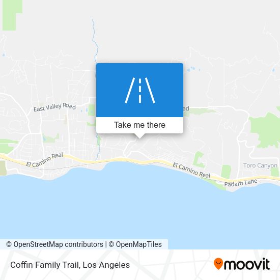 Mapa de Coffin Family Trail