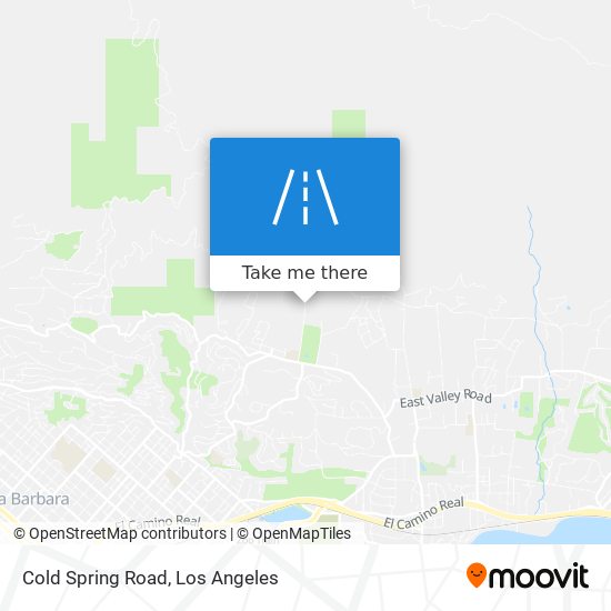 Cold Spring Road map