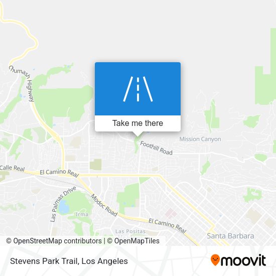 Mapa de Stevens Park Trail