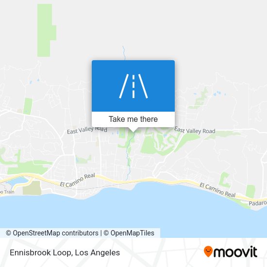 Ennisbrook Loop map