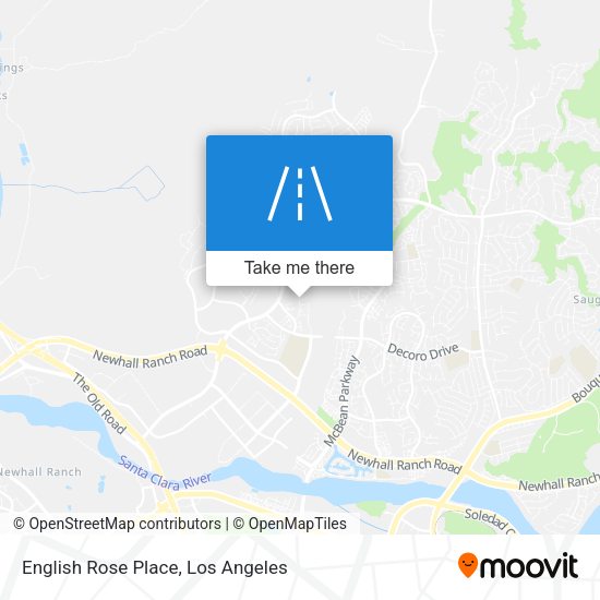 Mapa de English Rose Place