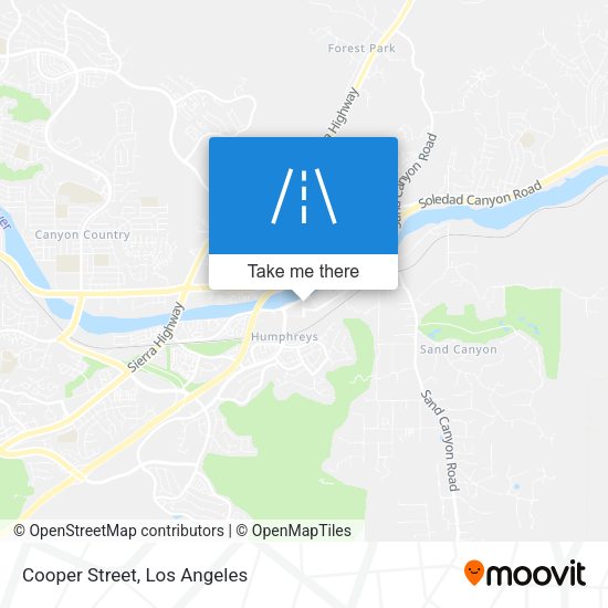 Mapa de Cooper Street