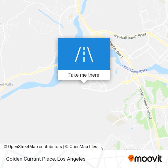 Golden Currant Place map