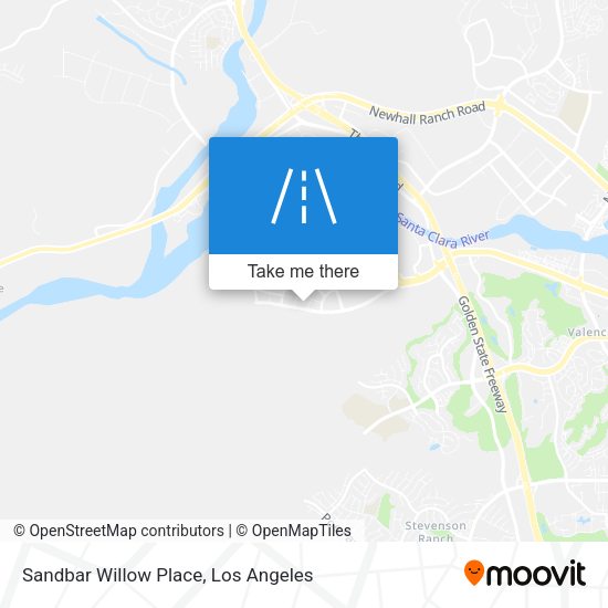 Sandbar Willow Place map