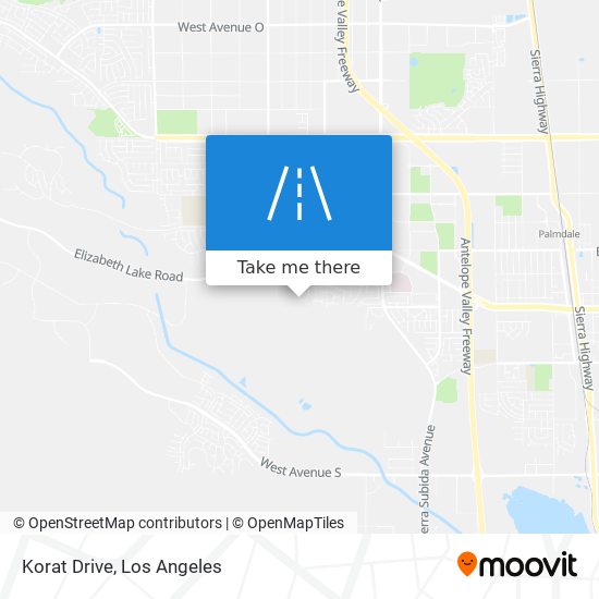 Mapa de Korat Drive