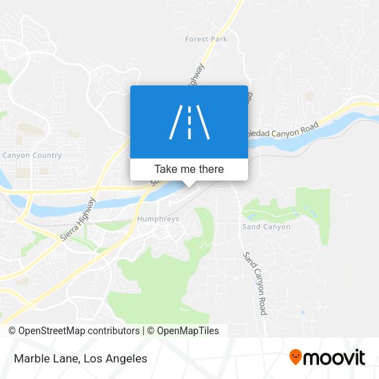 Marble Lane map