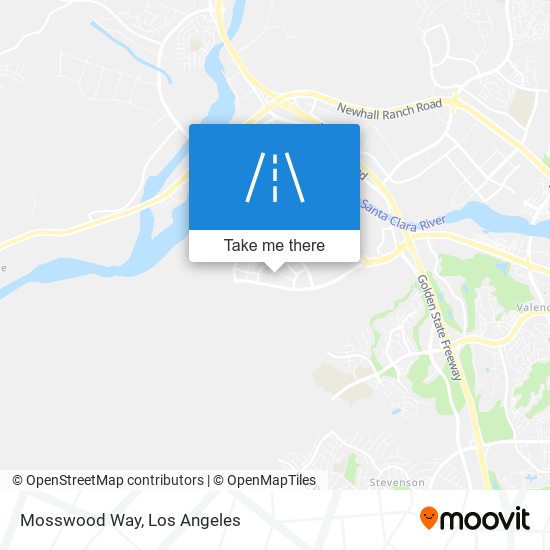 Mosswood Way map