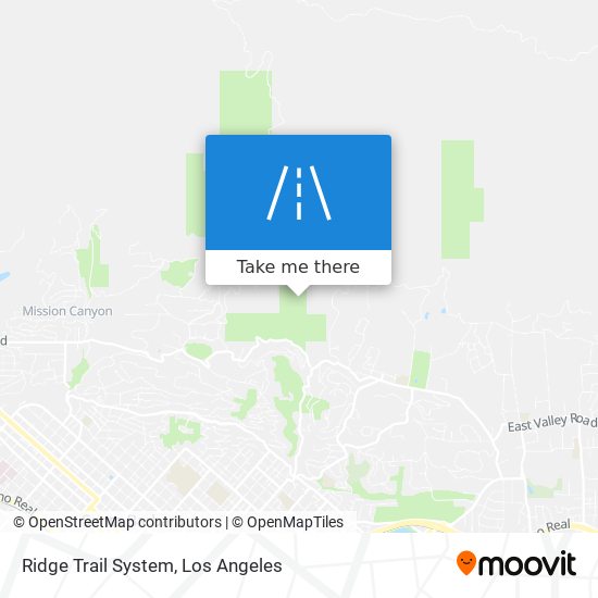 Mapa de Ridge Trail System
