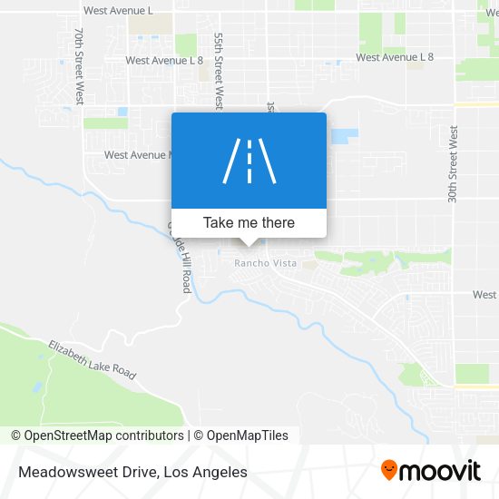 Meadowsweet Drive map