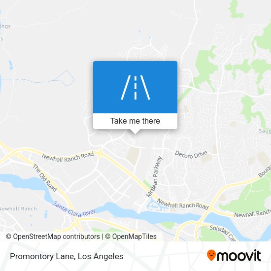 Mapa de Promontory Lane