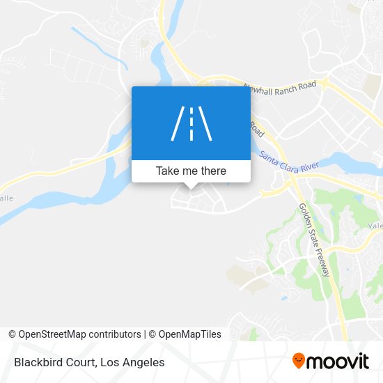 Blackbird Court map